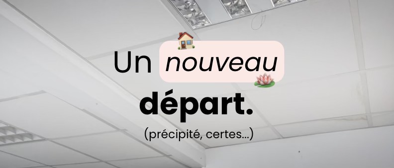 Nouveau départ